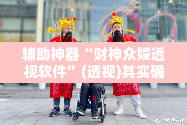 辅助神器“财神众娱透视软件”(透视)其实确实有挂