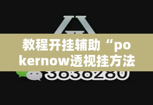 教程开挂辅助“pokernow透视挂方法”其实确实有挂