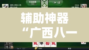 辅助神器“广西八一字牌怎么开挂”(透视挂)辅助透视教程