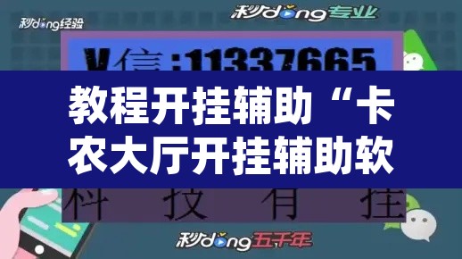 教程开挂辅助“卡农大厅开挂辅助软件	”(透视)其实确实有挂