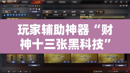 玩家辅助神器“财神十三张黑科技”(透视)其实确实有挂