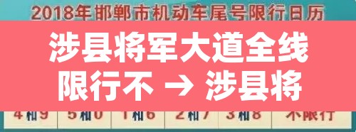 涉县将军大道全线限行不 → 涉县将军大道限行吗 涉县将军大道全线限行不 → 涉县将军大道限行吗