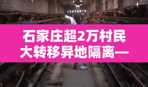 石家庄超2万村民大转移异地隔离—(石家庄两万村民转移隔离) 石家庄超2万村民大转移异地隔离—(石家庄两万村民转移隔离)