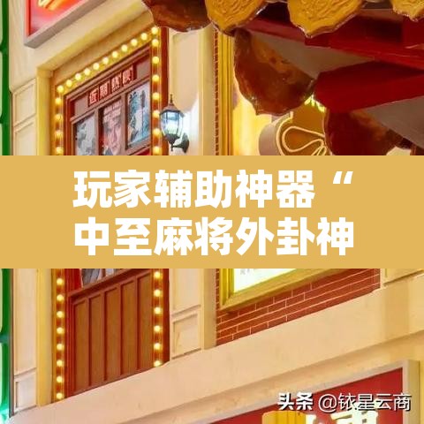 玩家辅助神器“中至麻将外卦神器下载安装	”其实确实有挂