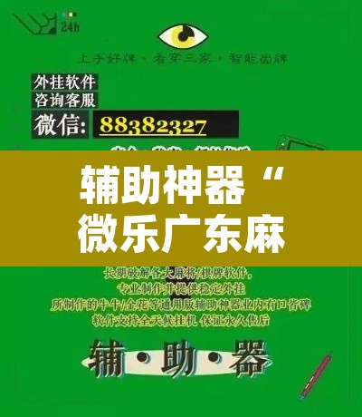 辅助神器“微乐广东麻将怎么提高胜率	”开挂辅助脚本+详细开挂安装教程