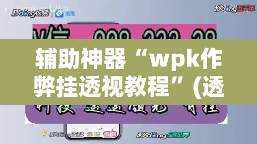 辅助神器“wpk作弊挂透视教程	”(透视)其实确实有挂
