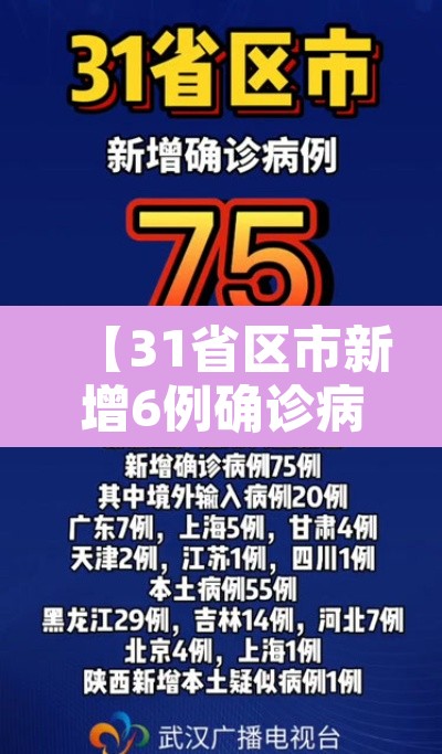 【31省区市新增6例确诊病例,31省区市新增7例6】