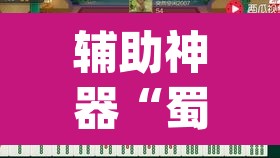 辅助神器“蜀山四川麻将怎么打容易赢”(透视)其实确实有挂