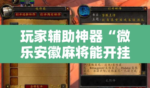 玩家辅助神器“微乐安徽麻将能开挂吗	”附辅助神器开挂脚本详细步骤