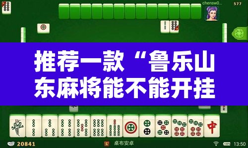 推荐一款“鲁乐山东麻将能不能开挂	”开挂辅助脚本+详细开挂安装教程