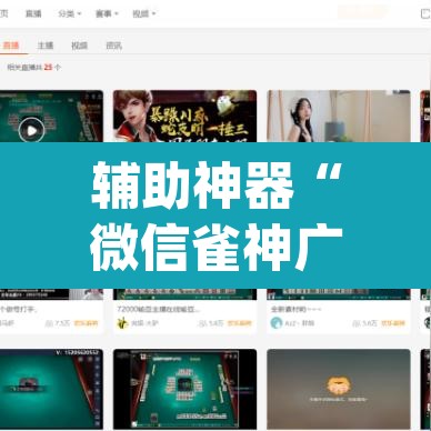 辅助神器“微信雀神广东麻将开挂神器”(透视挂)辅助透视教程