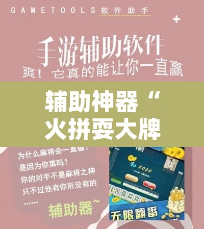 辅助神器“火拼耍大牌可以开挂吗”附辅助神器开挂脚本详细步骤
