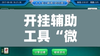 开挂辅助工具“微乐龙江麻将万能开挂器	”附辅助神器开挂脚本详细步骤