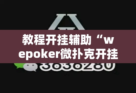 教程开挂辅助“wepoker微扑克开挂辅助软件”附辅助神器开挂脚本详细步骤