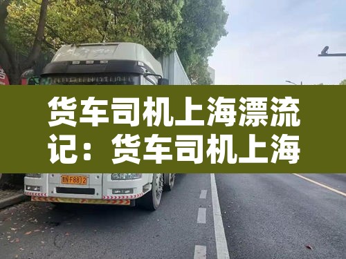 货车司机上海漂流记:货车司机上海漂流记数土豆等回家 货车司机上海漂流记:货车司机上海漂流记数土豆等回家