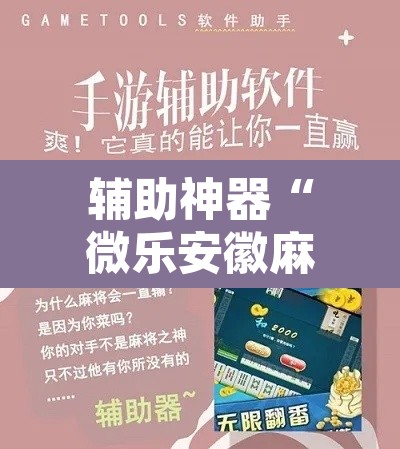 辅助神器“微乐安徽麻将免费挂下载	”开挂辅助脚本+详细开挂安装教程
