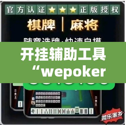 开挂辅助工具“wepoker德州辅助软件作弊挂”附辅助神器开挂脚本详细步骤