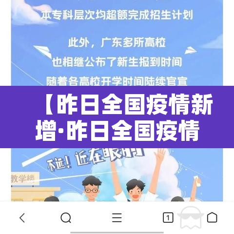 【昨日全国疫情新增·昨日全国疫情通报】 【昨日全国疫情新增·昨日全国疫情通报】
