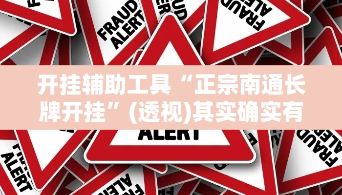 开挂辅助工具“正宗南通长牌开挂”(透视)其实确实有挂