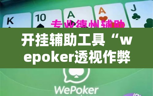 开挂辅助工具“wepoker透视作弊软件”其实确实有挂