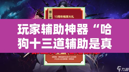 玩家辅助神器“哈狗十三道辅助是真的能用吗”(透视)其实确实有挂