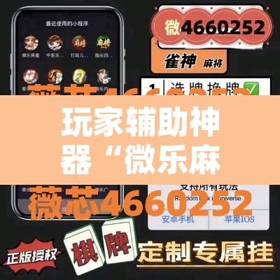 玩家辅助神器“微乐麻将挂试用一天”附辅助神器开挂脚本详细步骤