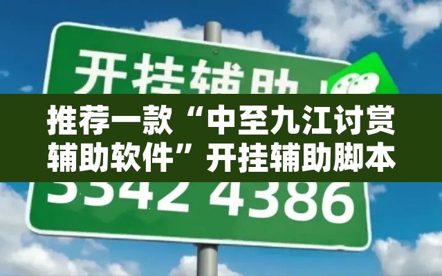 推荐一款“中至九江讨赏辅助软件	”开挂辅助脚本+详细开挂安装教程