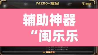 辅助神器“闽乐乐510k辅助器”(透视)其实确实有挂