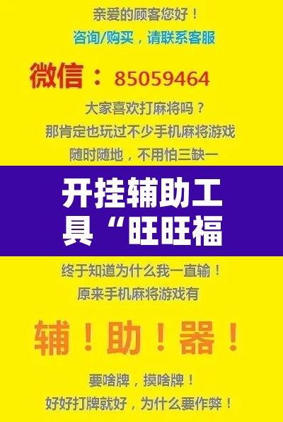 开挂辅助工具“旺旺福建麻将有没有挂”开挂辅助脚本+详细开挂安装教程