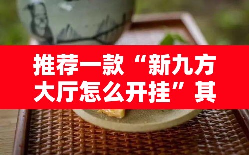 推荐一款“新九方大厅怎么开挂”其实确实有挂