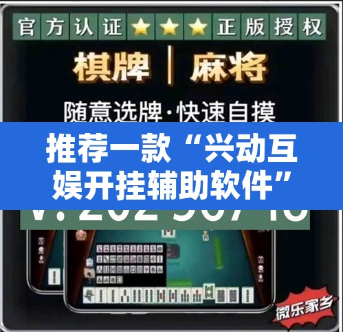 推荐一款“兴动互娱开挂辅助软件”其实确实有挂
