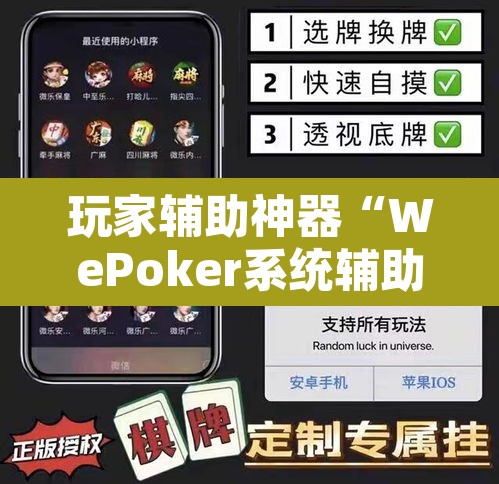 玩家辅助神器“WePoker系统辅助挂作弊器工具”其实确实有挂