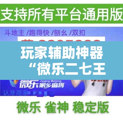 玩家辅助神器“微乐二七王开挂神器下载”其实确实有挂