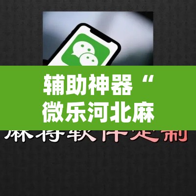 辅助神器“微乐河北麻将小程序万能挂免费版	”(透视挂)辅助透视教程