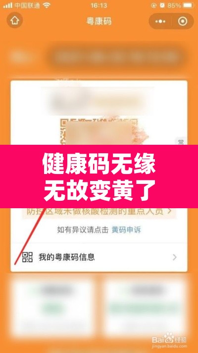 健康码无缘无故变黄了 → 健康码突然变成黄色是什么原因 健康码无缘无故变黄了 → 健康码突然变成黄色是什么原因