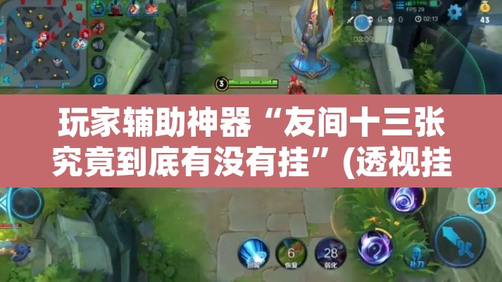 玩家辅助神器“友间十三张究竟到底有没有挂”(透视挂)辅助透视教程