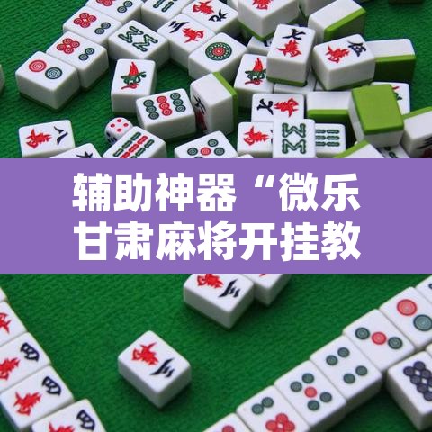 辅助神器“微乐甘肃麻将开挂教程”附辅助神器开挂脚本详细步骤