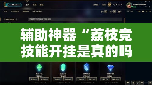 辅助神器“荔枝竞技能开挂是真的吗	”其实确实有挂