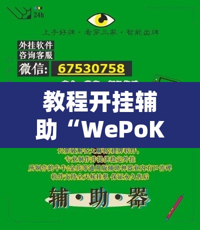 教程开挂辅助“WePoKer透视辅助挂方法”(透视挂)辅助透视教程
