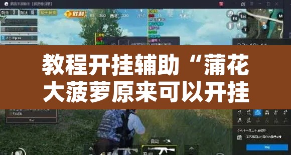 教程开挂辅助“蒲花大菠萝原来可以开挂”附辅助神器开挂脚本详细步骤