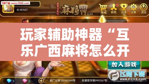 玩家辅助神器“互乐广西麻将怎么开挂”开挂辅助脚本+详细开挂安装教程