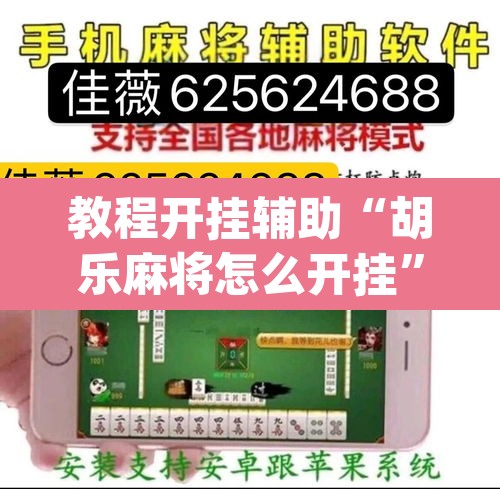 教程开挂辅助“胡乐麻将怎么开挂”(透视)其实确实有挂