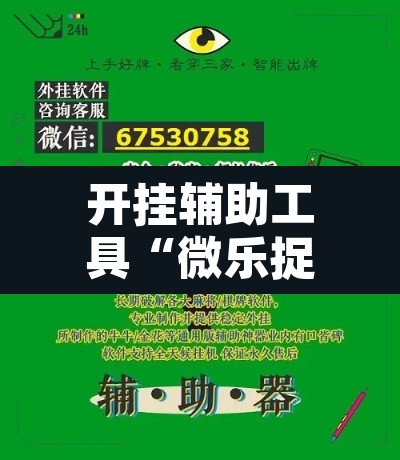 开挂辅助工具“微乐捉鸡麻将开挂教程步骤图”开挂辅助脚本+详细开挂安装教程