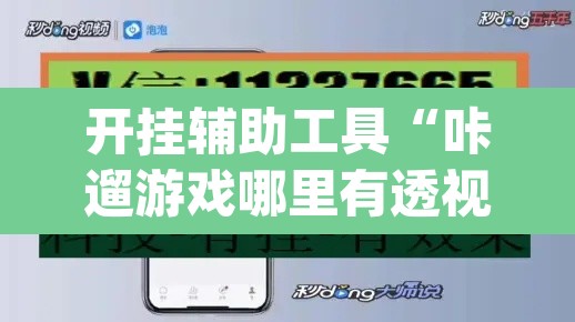 开挂辅助工具“咔遛游戏哪里有透视挂”(透视挂)辅助透视教程