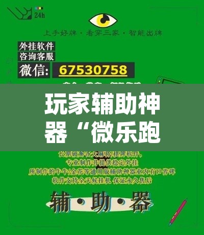 玩家辅助神器“微乐跑得快万能开挂器免费”(透视)其实确实有挂