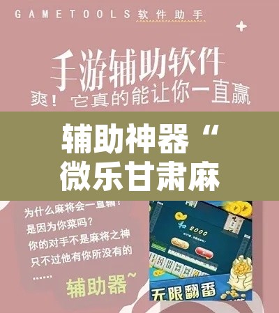 辅助神器“微乐甘肃麻将有挂吗”附辅助神器开挂脚本详细步骤