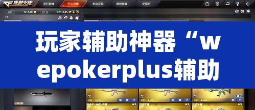 玩家辅助神器“wepokerplus辅助透视教程”(透视挂)辅助透视教程