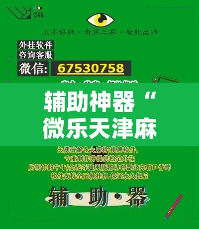 辅助神器“微乐天津麻将手机版必胜秘籍	”附辅助神器开挂脚本详细步骤