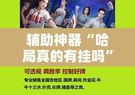 辅助神器“哈局真的有挂吗”开挂辅助脚本+详细开挂安装教程
