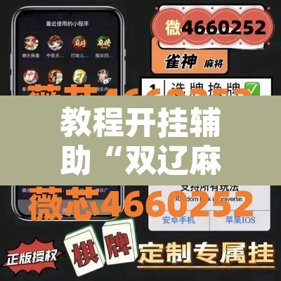 教程开挂辅助“双辽麻将可以开挂辅助吗	”其实确实有挂